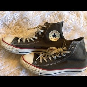 Converse All Stars: Green high tops
